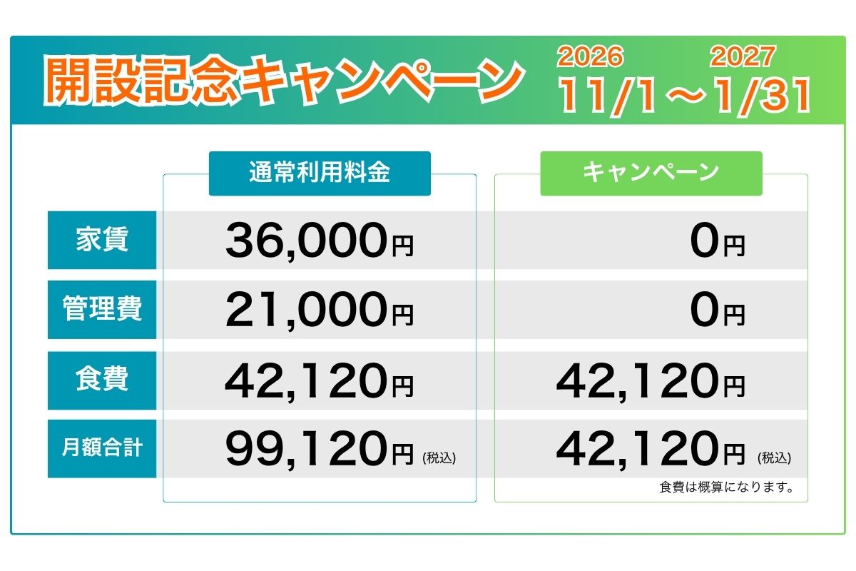 費用の詳細や適用条件については、お問い合わせください。