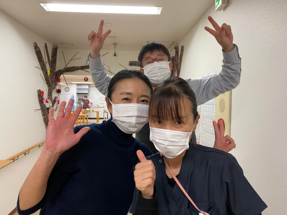 メディホス鎌倉スタッフのみんなと