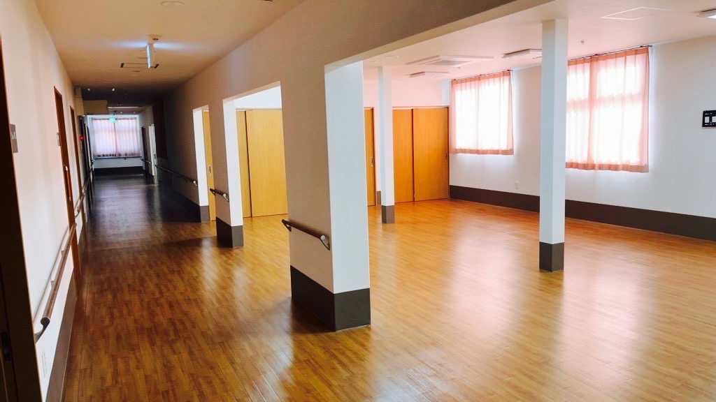 新施設内観、まだ何もない状態