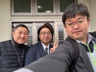 メディホス富士宮の施設庁と記念撮影