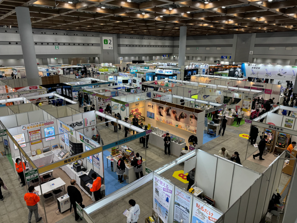 CareTEX東京24の展示会の様子
