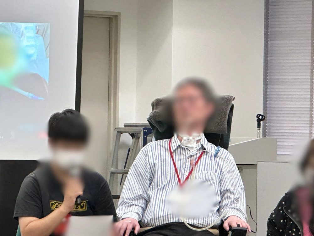 日本ALS協会 2024年度定時社員総会での交流会の様子