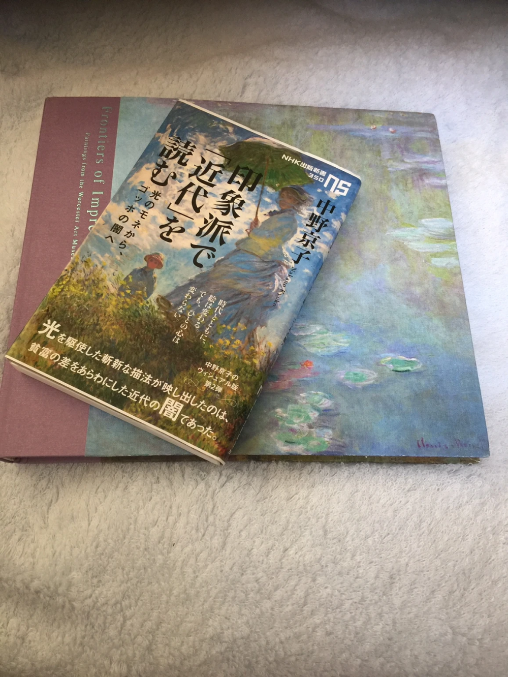 東京都美術館の印象派展で入手した本。『印象派で「近代」を読む』