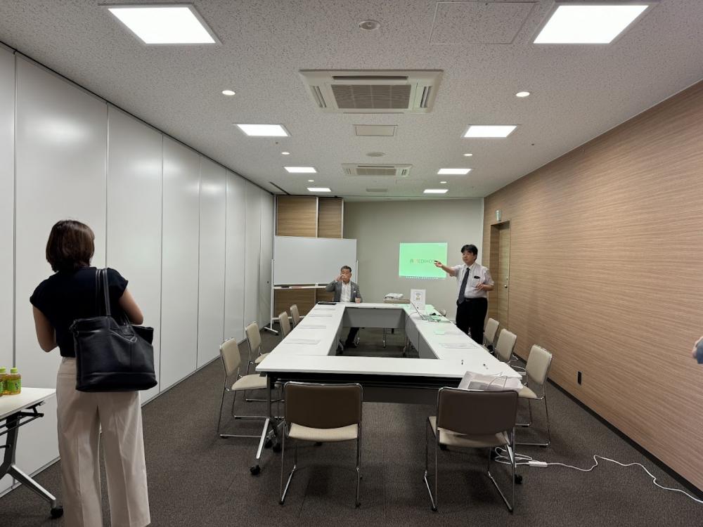 メディホス取締役会及び株主総会会場