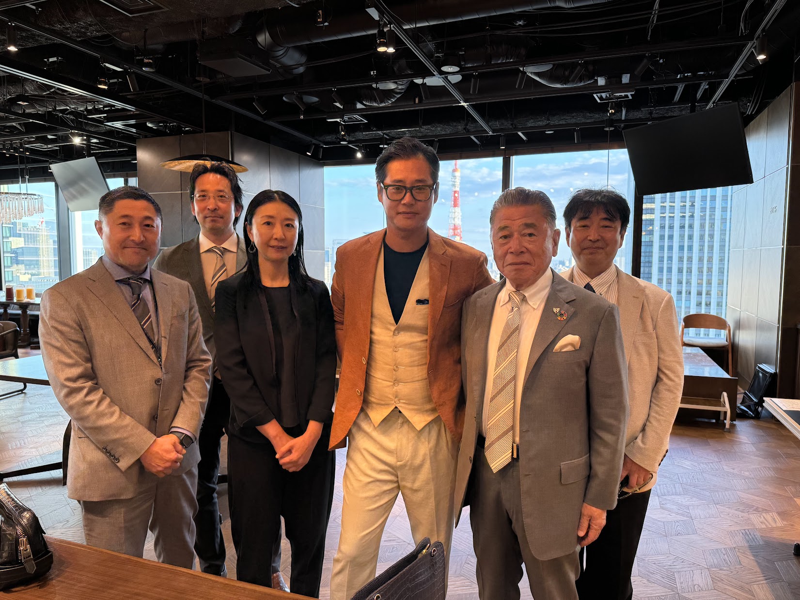 後藤多都椰先生と記念撮影